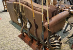 Sofa Ostrich with Giraffe Trim - Trophy Room Collection 