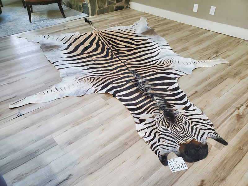Premium Zebra Skin Rug- P5