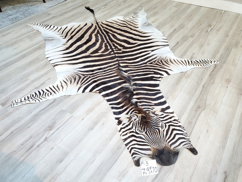 Premium Zebra Skin Rug- P3
