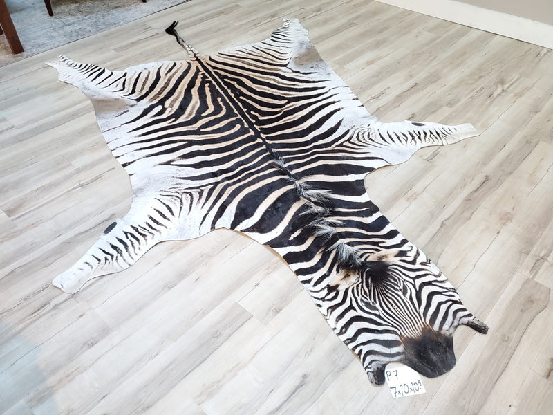 Premium Zebra Skin Rug- P7