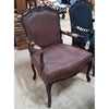 Carved Victorian Chair- Elephant (Tabac) - Trophy Room Collection 