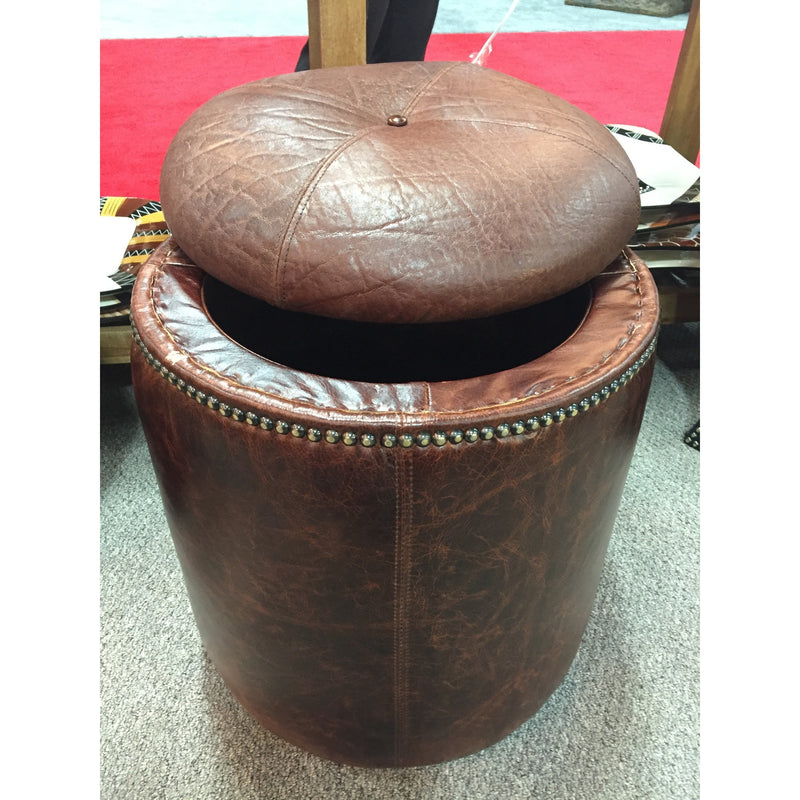 Customer's Own Material Storage Ottoman- 0762 Model. - Trophy Room Collection 