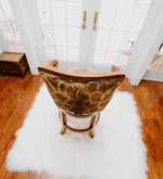 Giraffe bar stool SHOW SAMPLE - Trophy Room Collection 