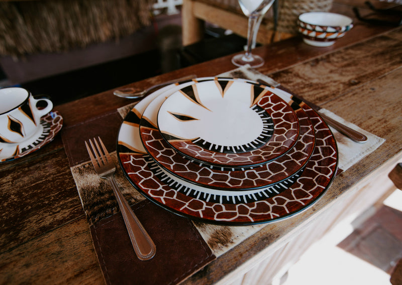 Placemat - Giraffe/Elephant - Trophy Room Collection 