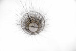 LIGHT SHADE - PORCUPINE QUILL - ROUND (Free Form) - Trophy Room Collection 