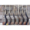 Kudu horn billiard cue holder (SET of 6) -  CHOOSE YOUR BASE - Trophy Room Collection 