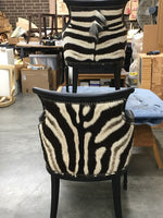 Biedermeier Zebra wrap with Kudu leather