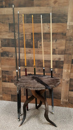 Wildebeest Kudu Table. African Hides Furniture Decor