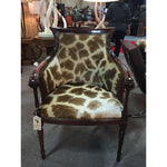 Customer's Own Material Carved Biedermire Chair - Trophy Room Collection 