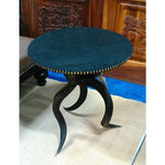 TRIPOD Table - Elephant Table Top with Natural Kudu Base - Trophy Room Collection 