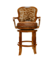 Giraffe bar stool - Trophy Room Collection 