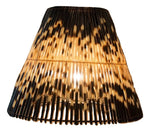 LIGHT SHADE - PORCUPINE QUILL - ROUND LARGE - Trophy Room Collection 