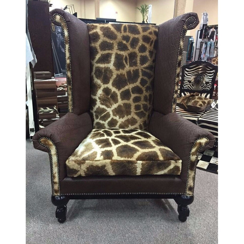 Kings Chair- Giraffe - Trophy Room Collection 