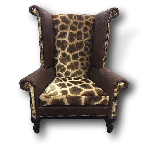 Kings Chair- Giraffe - Trophy Room Collection 
