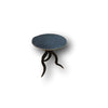 TRIPOD Table - Ostrich Table Top with Natural Kudu Base - Trophy Room Collection 