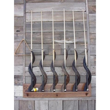 6 CUE WALL MOUNT BASE - Trophy Room Collection 