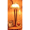 TABLE LAMP DOUBLE GEMSBOK NATURAL (TL-G2-27N) - Trophy Room Collection 