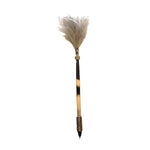 PORCUPINE - Quill Pen with Ostrich Feather - Trophy Room Collection 