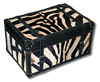 Serengeti Luggage Trunk - ZEBRA - Trophy Room Collection 
