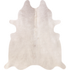 COWHIDE - NATURAL SOLID WHITE - Trophy Room Collection 