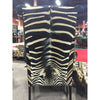 Kings Chair- Zebra - Trophy Room Collection 