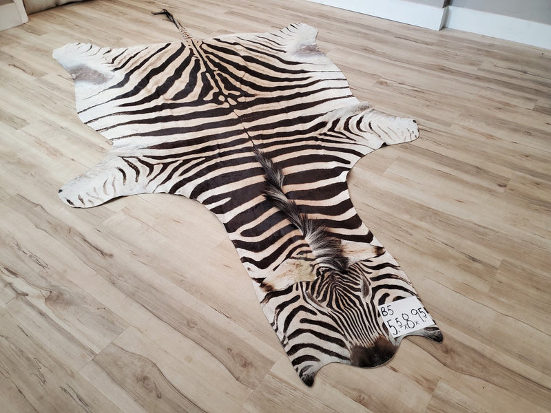 zebra rug 