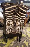 Kings Chair- Zebra - Trophy Room Collection 
