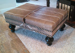 Customer's Own Material - MEDIUM Ottoman - Trophy Room Collection 